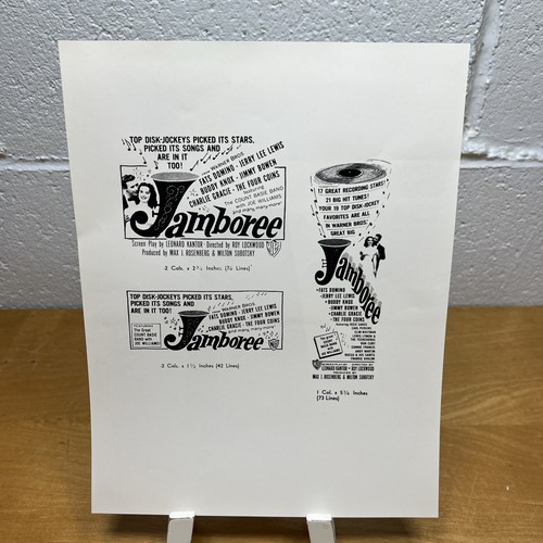 Jamboree press kit - kit, 1957
