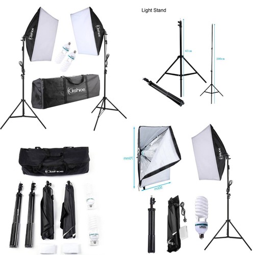 Kit illuminazione softbox 135w - kit,
