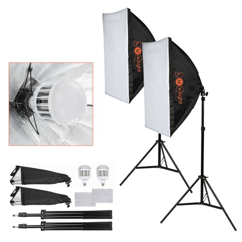 Kit illuminazione softbox - illuminazione, 2